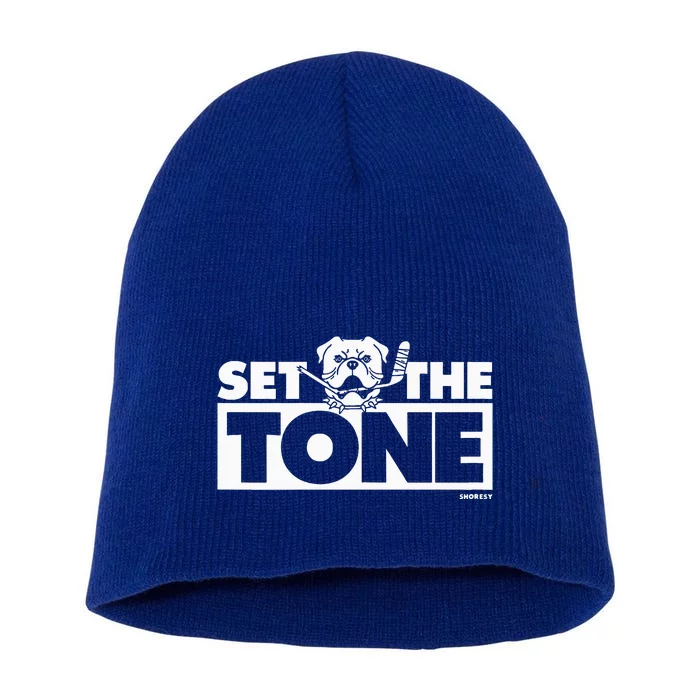 O.Fficial Shoresy Set The Tone Short Acrylic Beanie