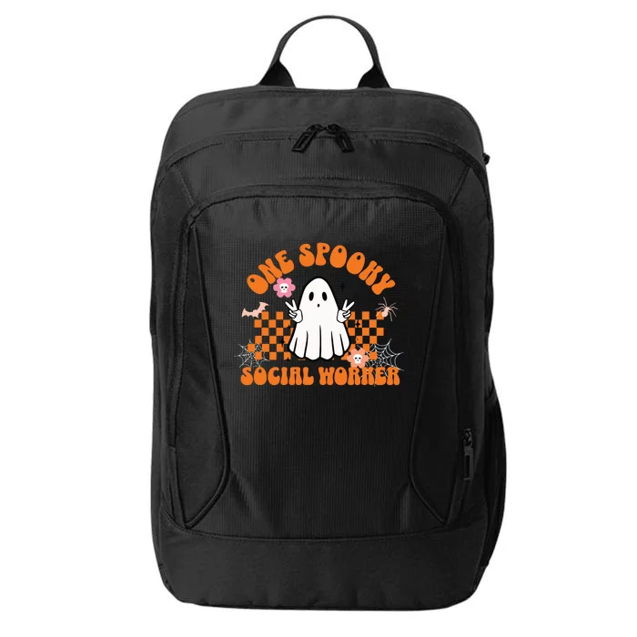 One Spooky Social Worker For Halloween For Advocate City Backpack