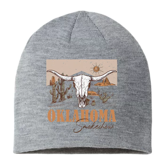 Oklahoma Smoke Show Oklahoma Smokeshow Western Country 8 1/2in Sustainable Knit Beanie