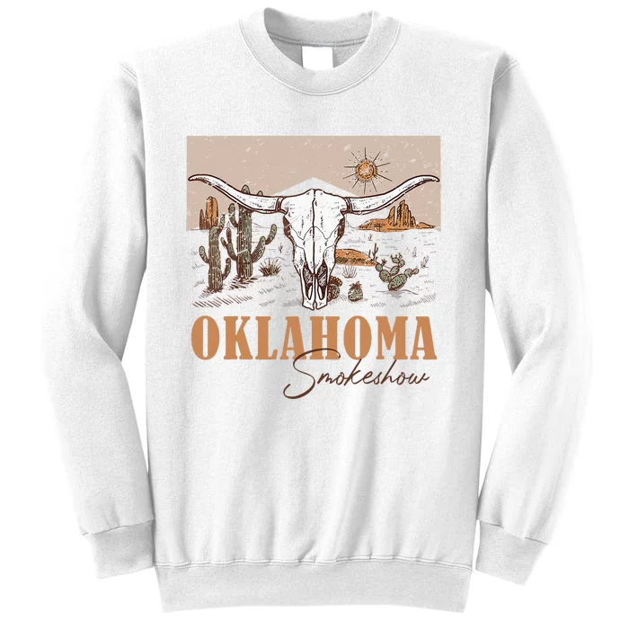 Oklahoma Smoke Show Oklahoma Smokeshow Western Country Sweatshirt