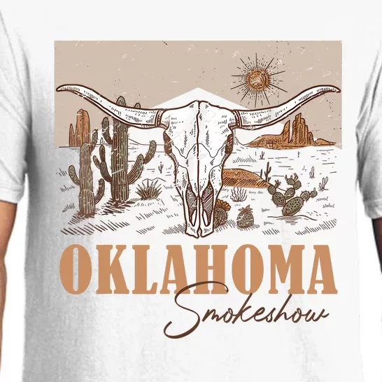 Oklahoma Smoke Show Oklahoma Smokeshow Western Country Pajama Set