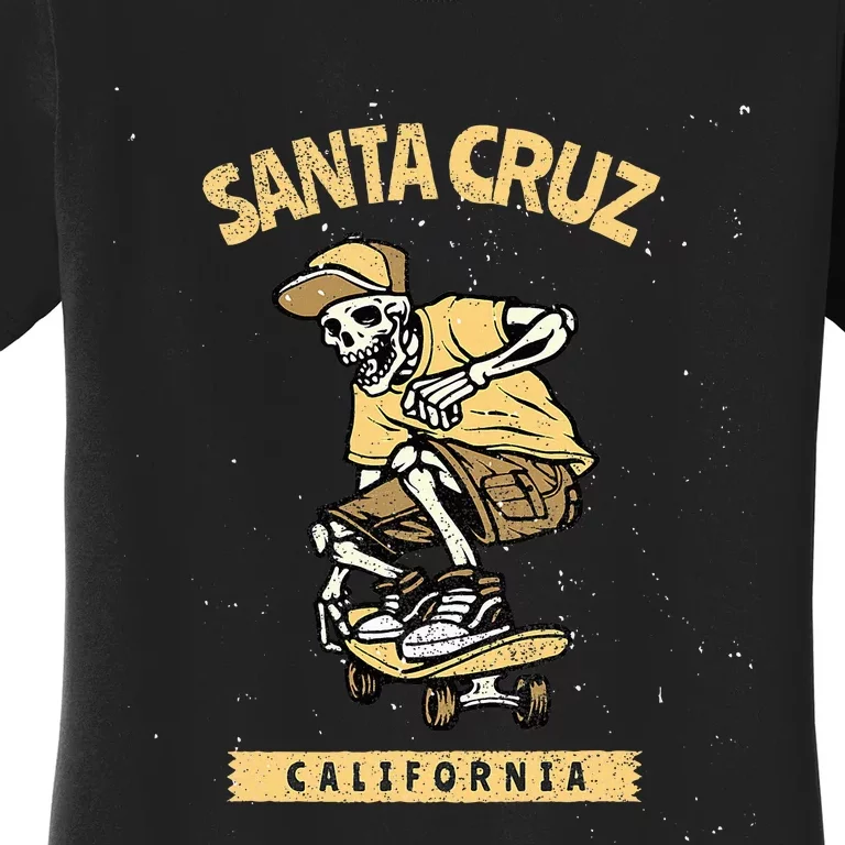 Old School Skater Santa Cruz California Women's T-Shirt