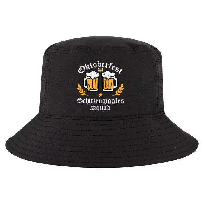 Oktoberfest Schitzengiggles Squad German Bavarian Cool Comfort Performance Bucket Hat