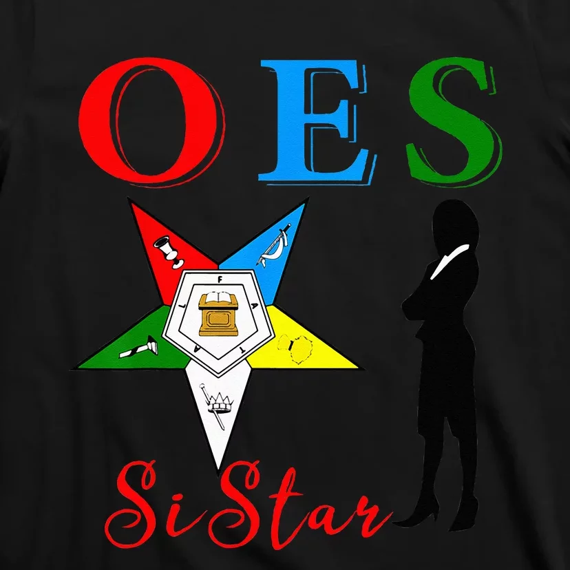 OES Sistar Sister Order of the Eastern Star Parents' Day T-Shirt