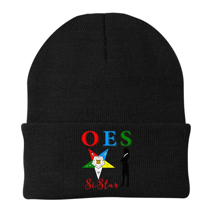 OES Sistar Sister Order of the Eastern Star Parents' Day Knit Cap Winter Beanie