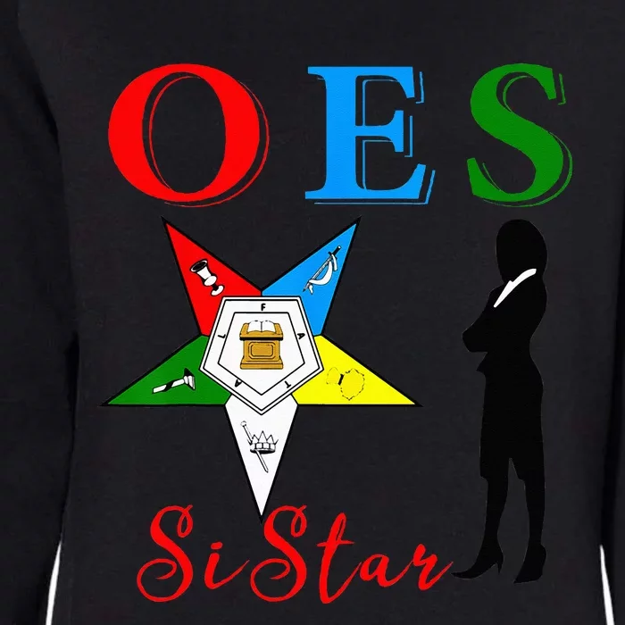 OES Sistar Sister Order of the Eastern Star Parents' Day Womens California Wash Sweatshirt