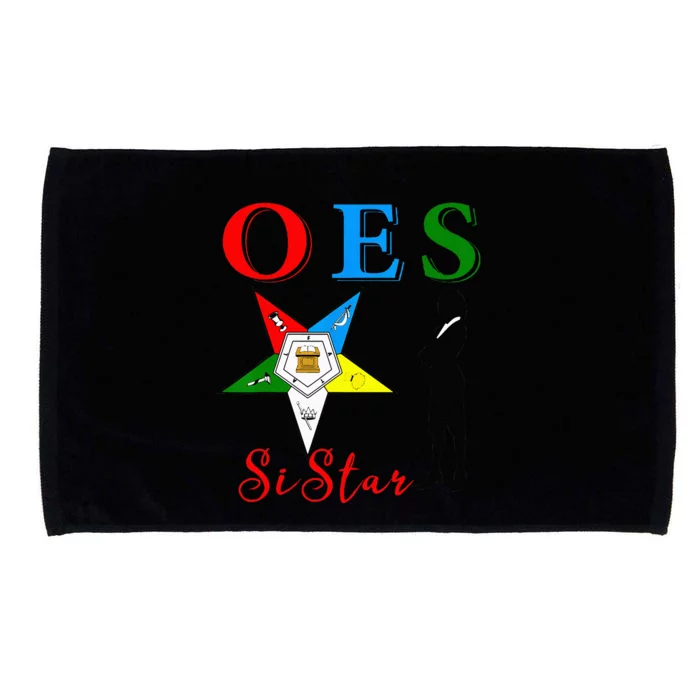 OES Sistar Sister Order of the Eastern Star Parents' Day Microfiber Hand Towel