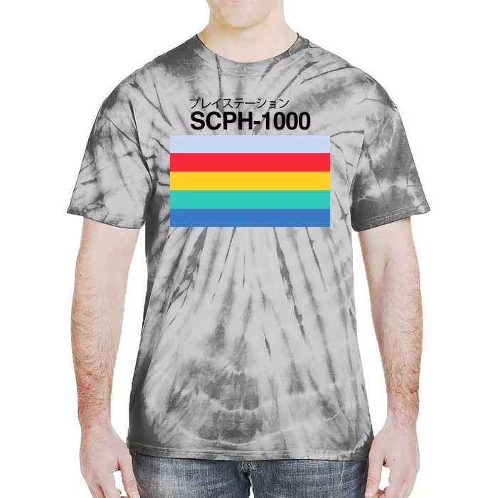 Obsolete Sony Scph 1000 Tie-Dye T-Shirt