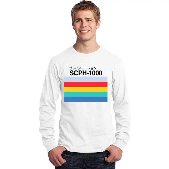 Obsolete Sony Scph 1000 Tall Long Sleeve T-Shirt