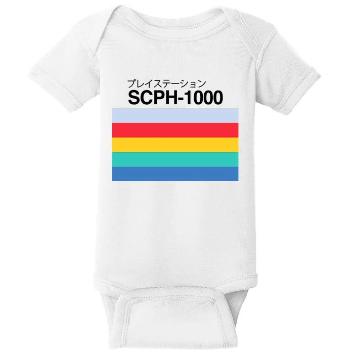 Obsolete Sony Scph 1000 Baby Bodysuit