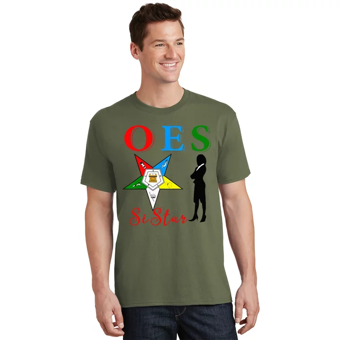 OES Sistar Sister Order Of The Eastern Star Parents Day T-Shirt