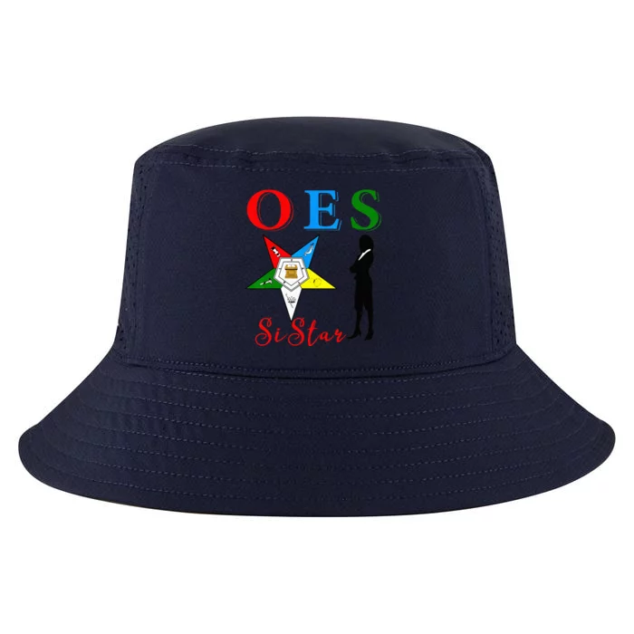 OES Sistar Sister Order Of The Eastern Star Parents Day Cool Comfort Performance Bucket Hat