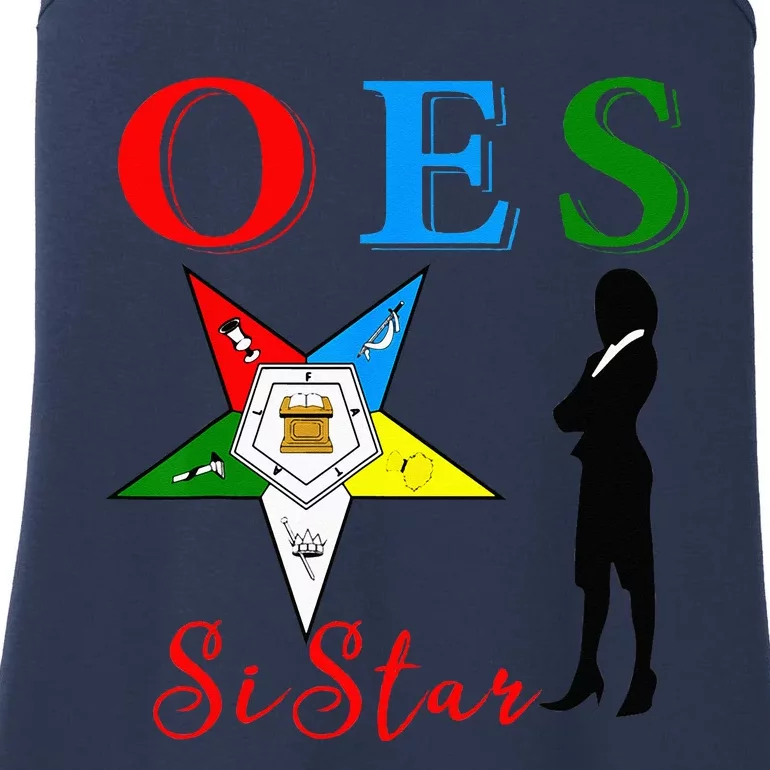 OES Sistar Sister Order Of The Eastern Star Parents Day Ladies Essential Tank