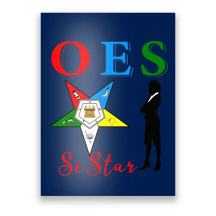 OES Sistar Sister Order Of The Eastern Star Parents Day Poster