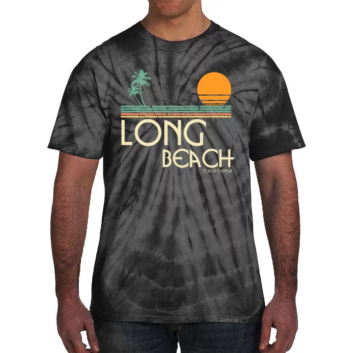 Oc Surf Style Vintage Long Beach California Tie-Dye T-Shirt