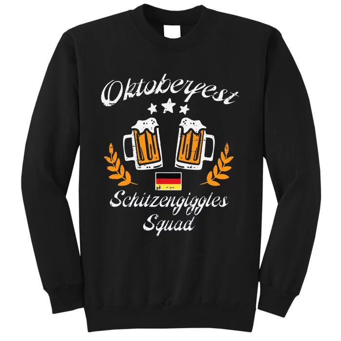 Oktoberfest Schitzengiggle Squad Bavarian Festival Sweatshirt