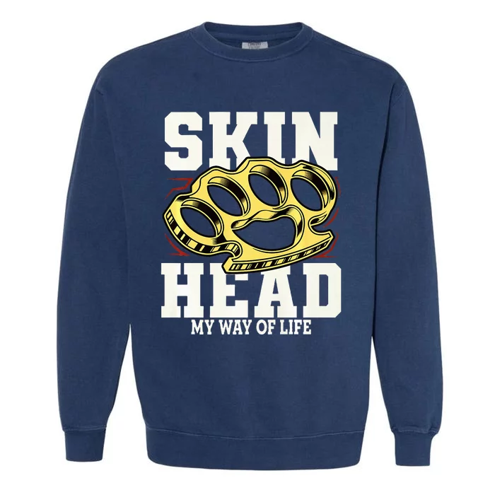 Oioioi Skinheads Skinheads Outfit Garment-Dyed Sweatshirt