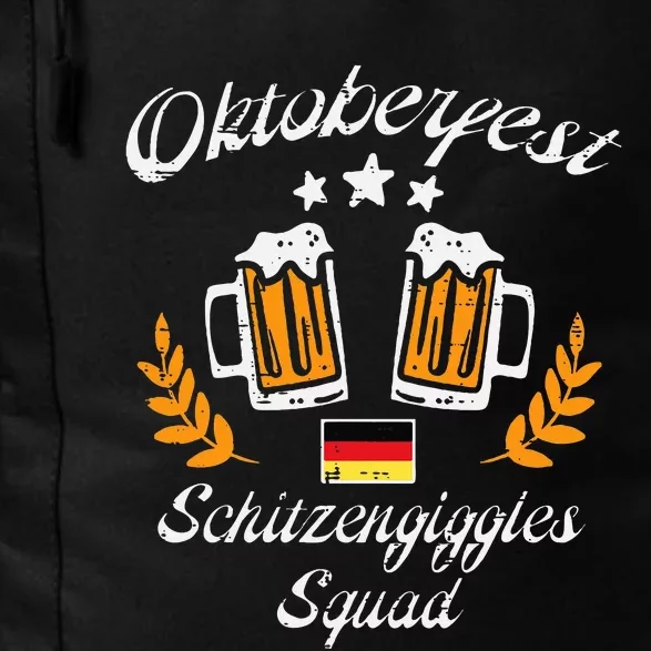 Oktoberfest Schitzengiggle Squad Bavarian Festival Daily Commute Backpack