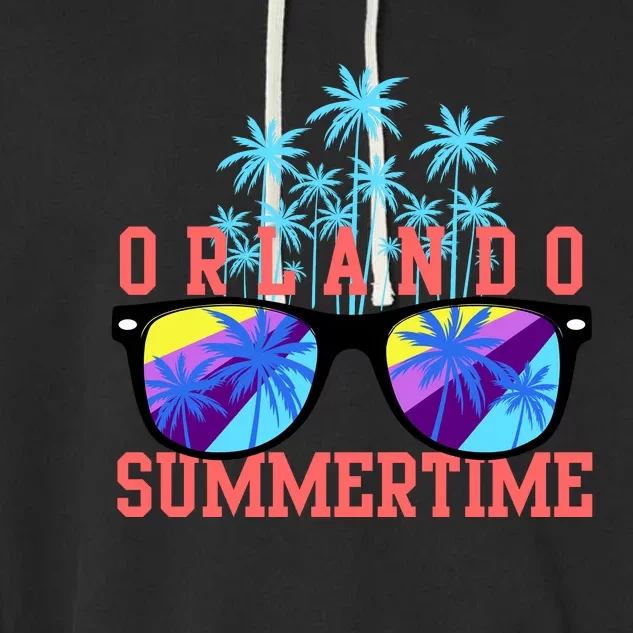 Orlando Summertime Shades Icon Garment-Dyed Fleece Hoodie