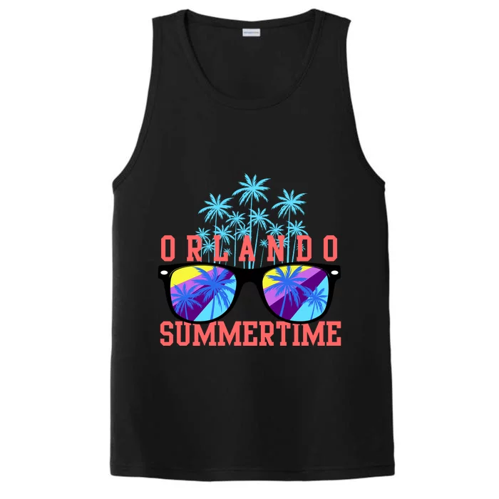 Orlando Summertime Shades Icon Performance Tank