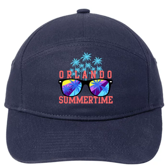 Orlando Summertime Shades Icon 7-Panel Snapback Hat