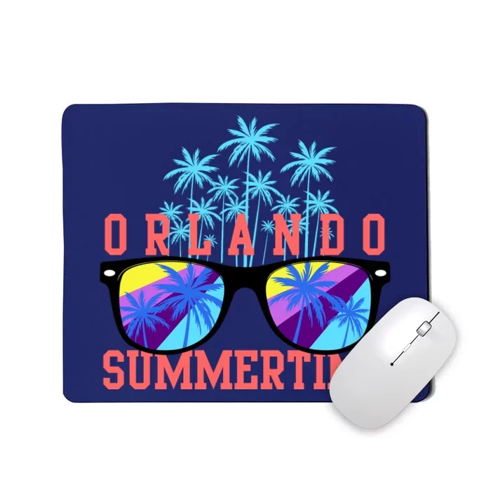 Orlando Summertime Shades Icon Mousepad