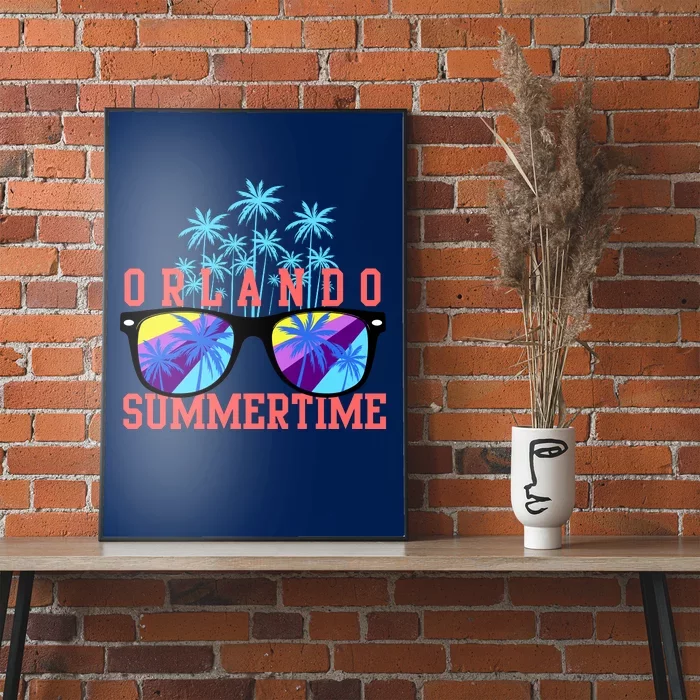 Orlando Summertime Shades Icon Poster