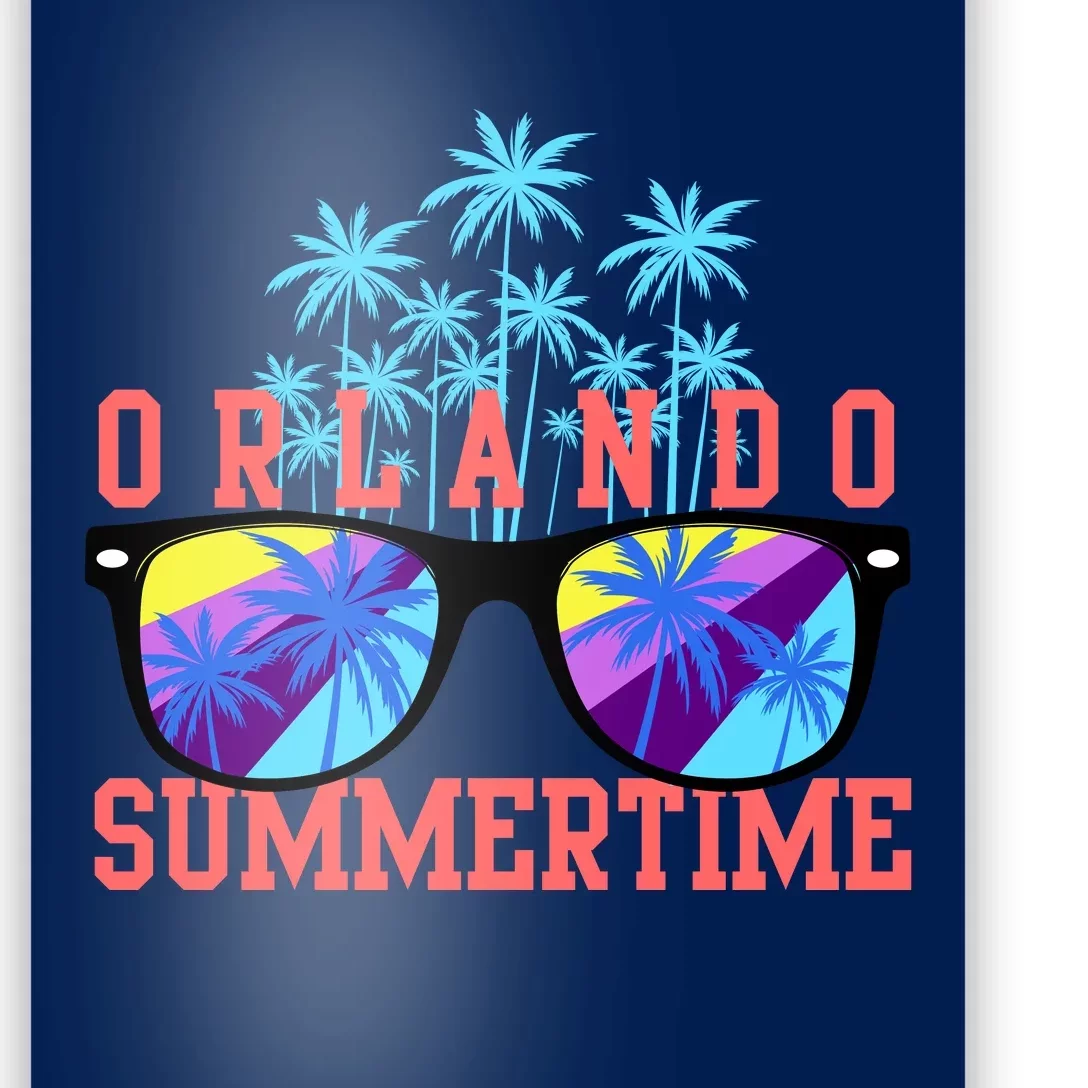 Orlando Summertime Shades Icon Poster