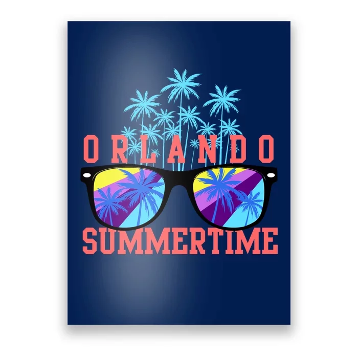 Orlando Summertime Shades Icon Poster