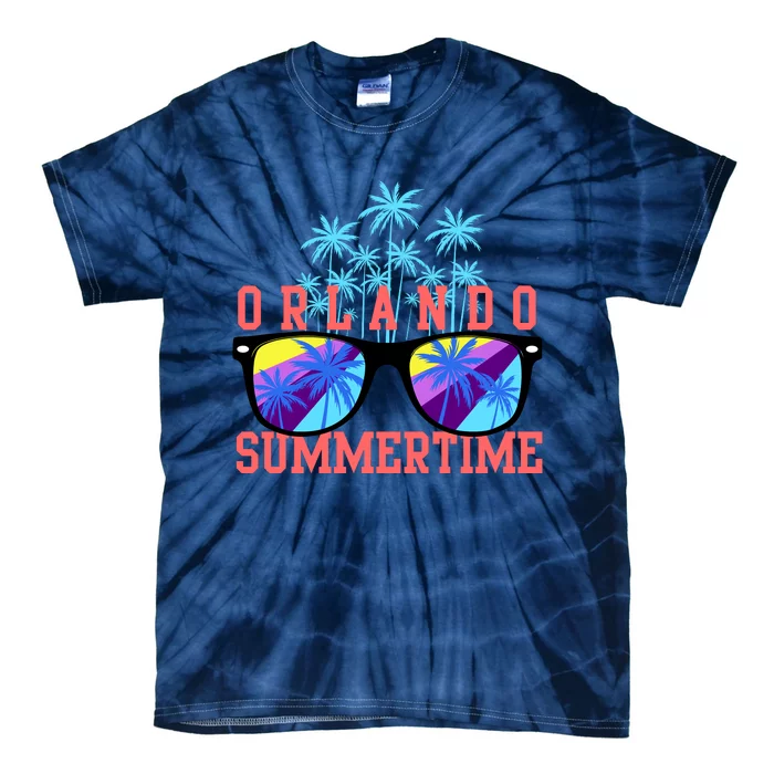 Orlando Summertime Shades Icon Tie-Dye T-Shirt