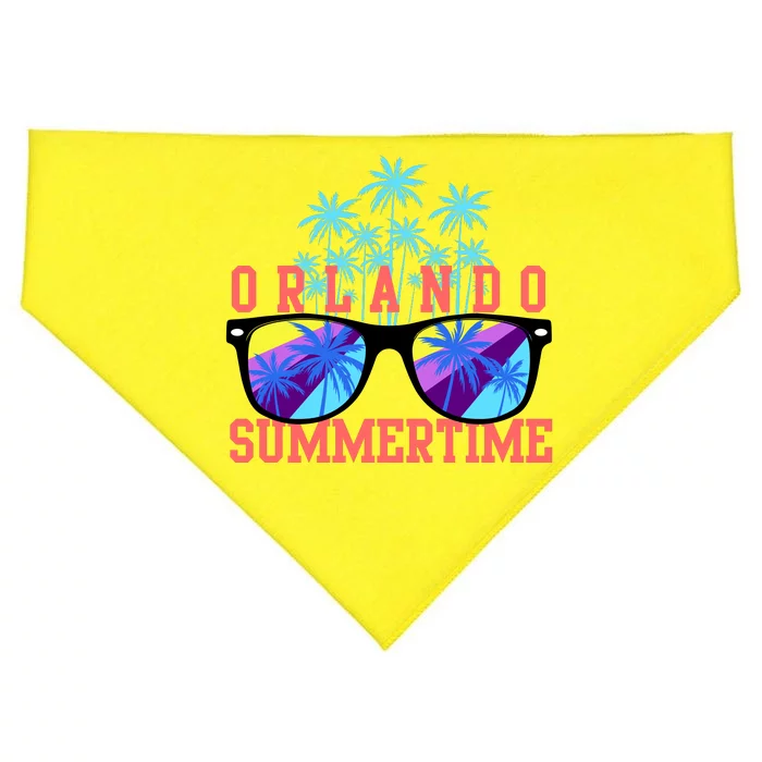 Orlando Summertime Shades Icon USA-Made Doggie Bandana