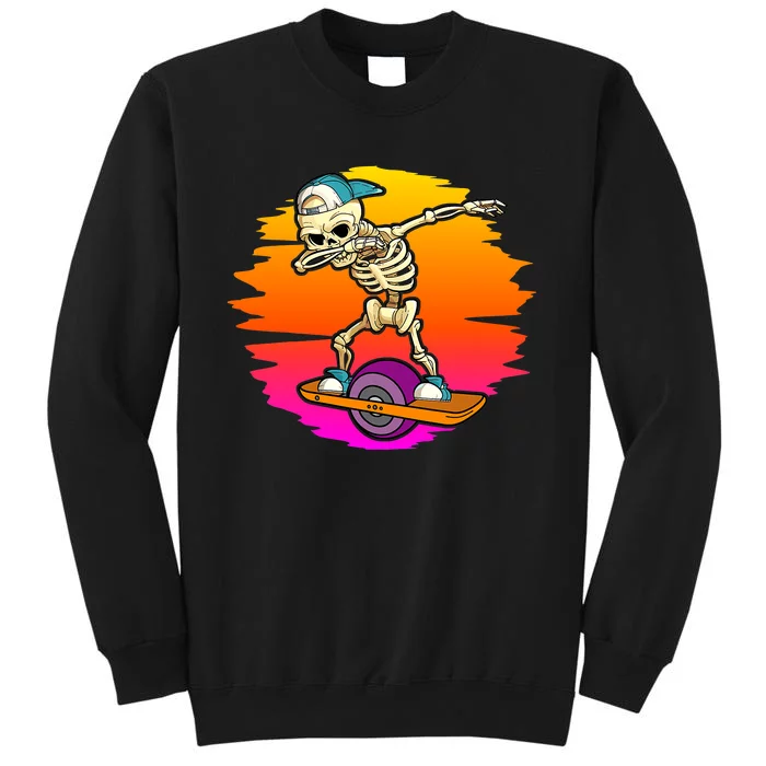 onewheel Skeleton Skateboard Dabbing Skate Skeleton float Sweatshirt