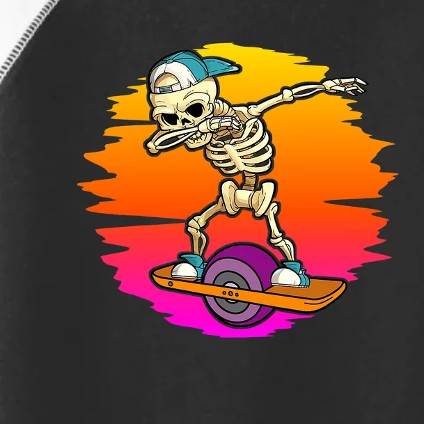 onewheel Skeleton Skateboard Dabbing Skate Skeleton float Toddler Fine Jersey T-Shirt