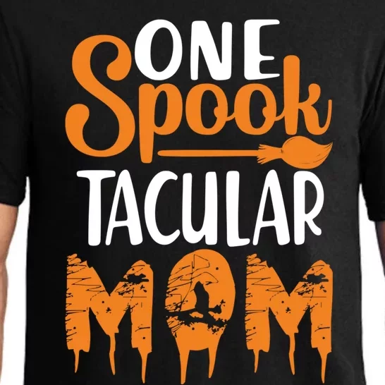 One Spook Tacular Mom Funny Spooky Mom Gift Pajama Set