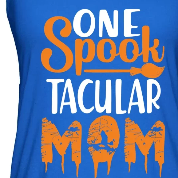 One Spook Tacular Mom Funny Spooky Mom Gift Ladies Essential Flowy Tank