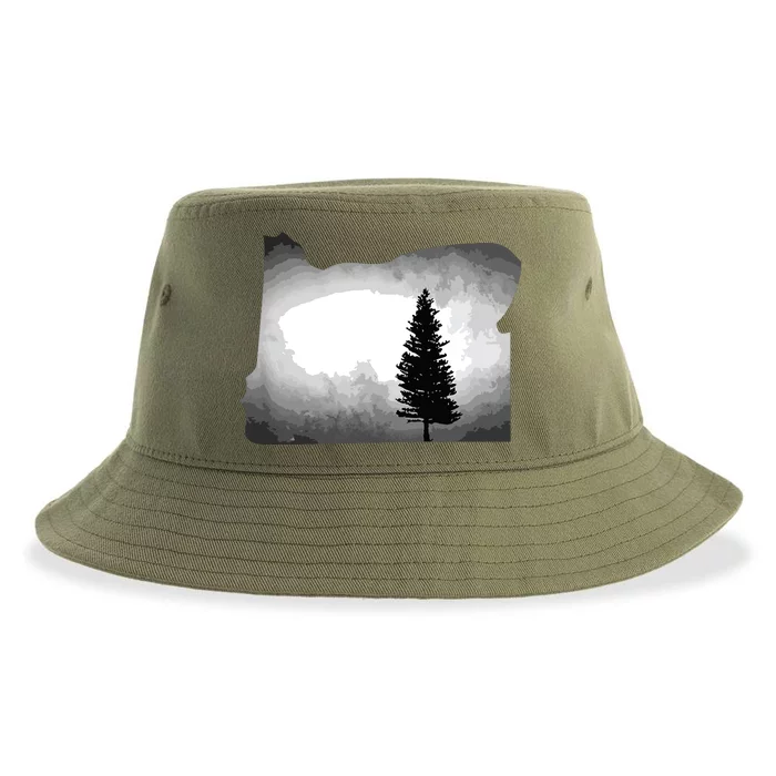 Oregon State Tree Pacific Northwest Sustainable Bucket Hat