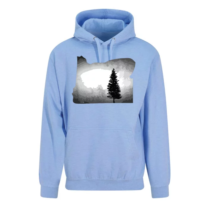 Oregon State Tree Pacific Northwest Unisex Surf Hoodie