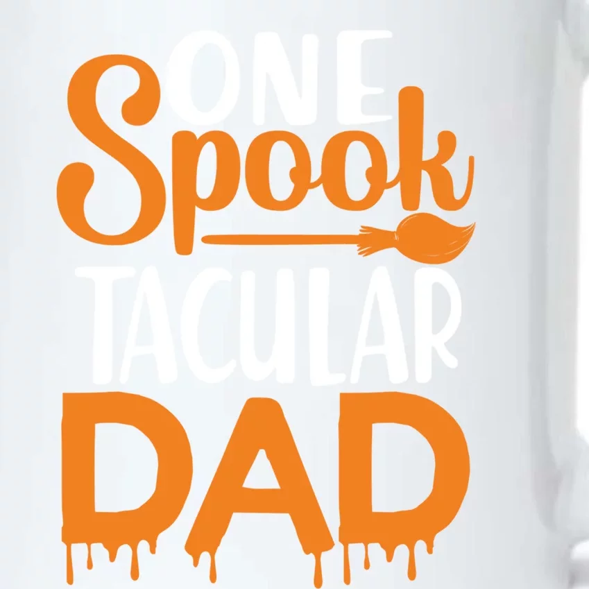 One Spook Tacular Dad Funny Spooky Dad Gift Black Color Changing Mug