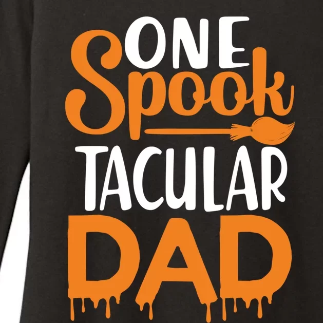 One Spook Tacular Dad Funny Spooky Dad Gift Womens CVC Long Sleeve Shirt