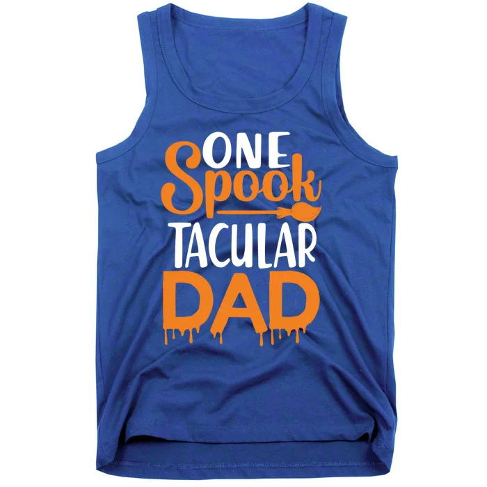 One Spook Tacular Dad Funny Spooky Dad Gift Tank Top