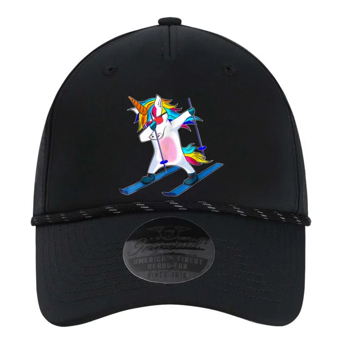 Order Skiing Unicorn Dabbing Funny Gift Performance The Dyno Cap