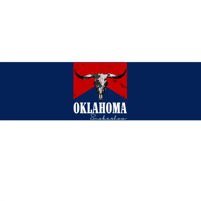 Oklahoma Smokeshow Vintage Bumper Sticker