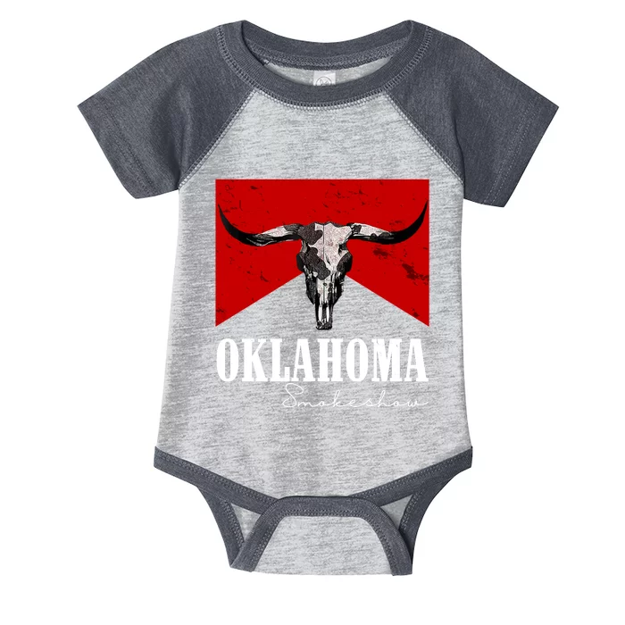 Oklahoma Smokeshow Vintage Infant Baby Jersey Bodysuit