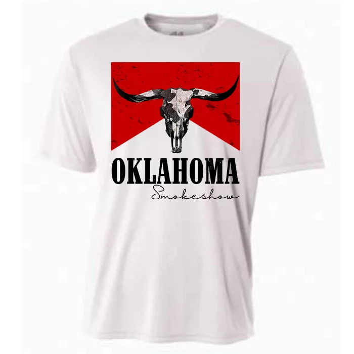 Oklahoma Smokeshow Vintage Cooling Performance Crew T-Shirt