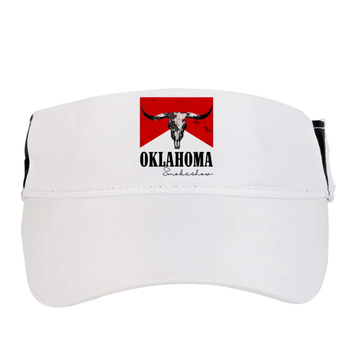 Oklahoma Smokeshow Vintage Adult Drive Performance Visor