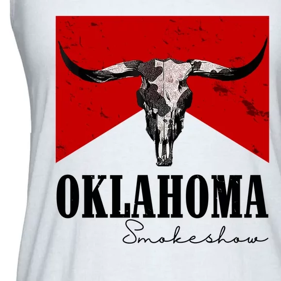 Oklahoma Smokeshow Vintage Ladies Essential Flowy Tank