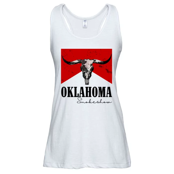 Oklahoma Smokeshow Vintage Ladies Essential Flowy Tank