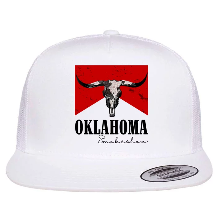 Oklahoma Smokeshow Vintage Flat Bill Trucker Hat