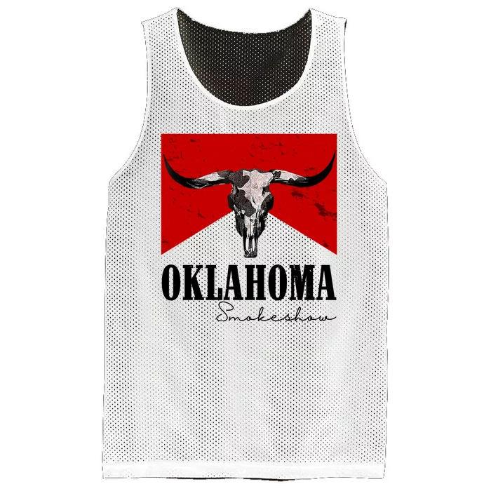 Oklahoma Smokeshow Vintage Mesh Reversible Basketball Jersey Tank