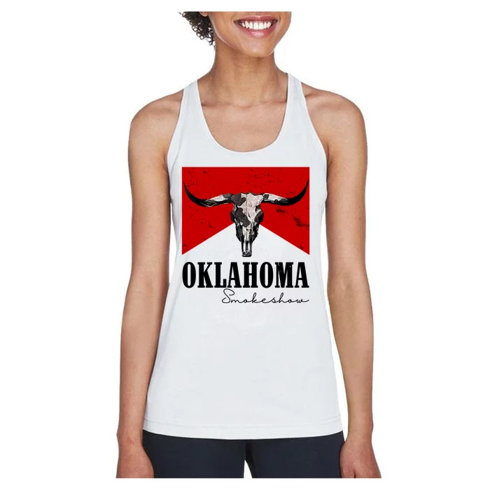 Oklahoma Smokeshow Vintage Women's Racerback Tank